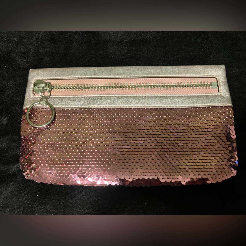 Coach sequin wristlet